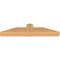 Ekena Millwork Portland Smooth Timber Gable Bracket, Western Red Cedar, 48"W x 10"H x 5 1/2"D x 5 1/2"F, 5/12 Pitch GBW048X10X0606POR00SWR - alternate 5
